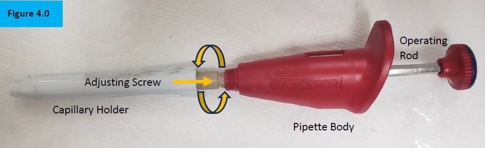 Remove capillary holder