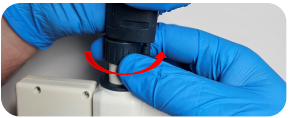 Reattaching connecting nut