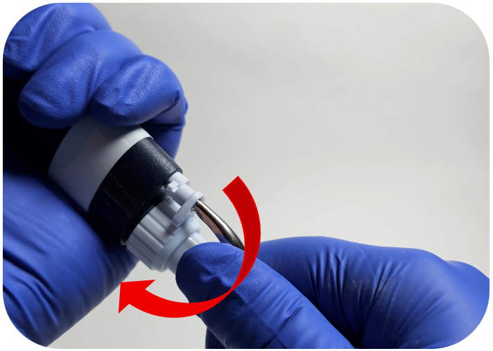 Removing pipetman ejector